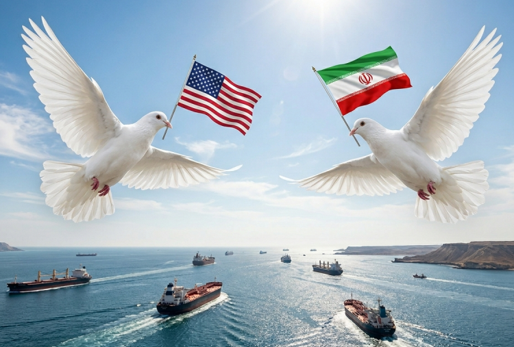 AS Umumkan Kesepakatan Damai dengan Iran Sudah Tercapai, Selat Hormuz Segera Dibuka 