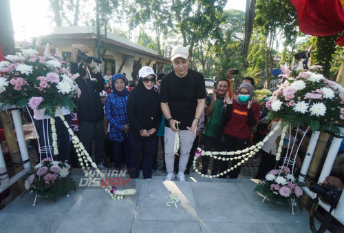 Setelah Wali Kota Surabaya dan rombongan dari berbagai komunitas goes itu tiba di Taman Baru yang terletak di kawasan Ngagel. Wali Kota Surabaya, Eri Cahyadi langsung meresmikan Taman itu yang bernama Taman Asreboyo (Asli Arek Suroboyo) yang dilengkapi dengan UMKM dari kawasan tersebut.
