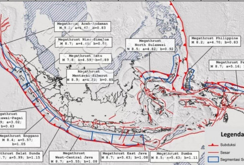  Gempa Megathrust Ancam Wilayah Indonesia, Pakar Geologi ITS Beri Saran Ini