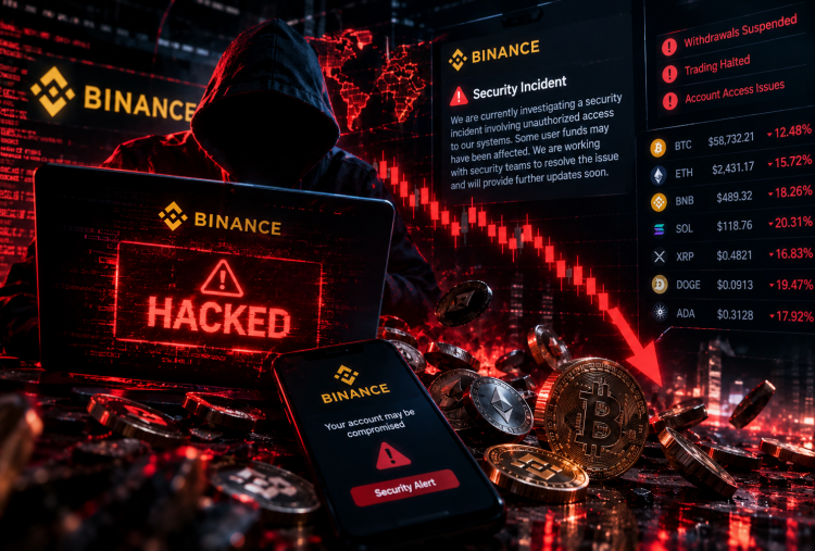 Bitcoin Anjlok ke USD77.646, Dugaan Insiden Keamanan Binance Tekan Pasar Kripto
