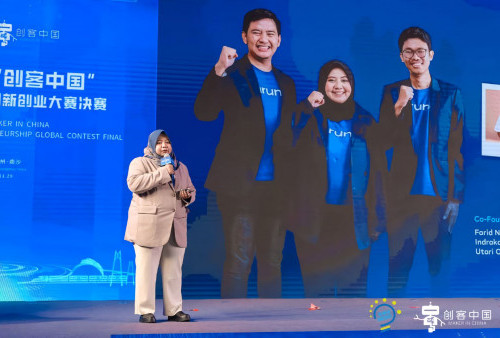 Kompetisi Tech di Tiongkok, Wakil Indonesia Aruna Runner Up Pertama di Babak Final