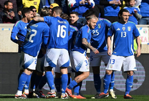 Pertandingan Persahabatan: Italia Suskes Tekuk Ekuador 2-0