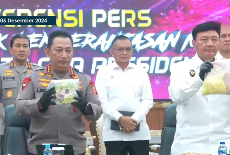 Dalam Sebulan, Polri Berhasil Ungkap 3.608 Perkara Narkoba dan Sita Rp 2,8 Triliun 