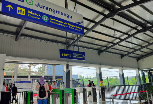 Wajah Baru Stasiun Jurangmangu, Fasilitas Makin Ciamik dan Terintegrasi   