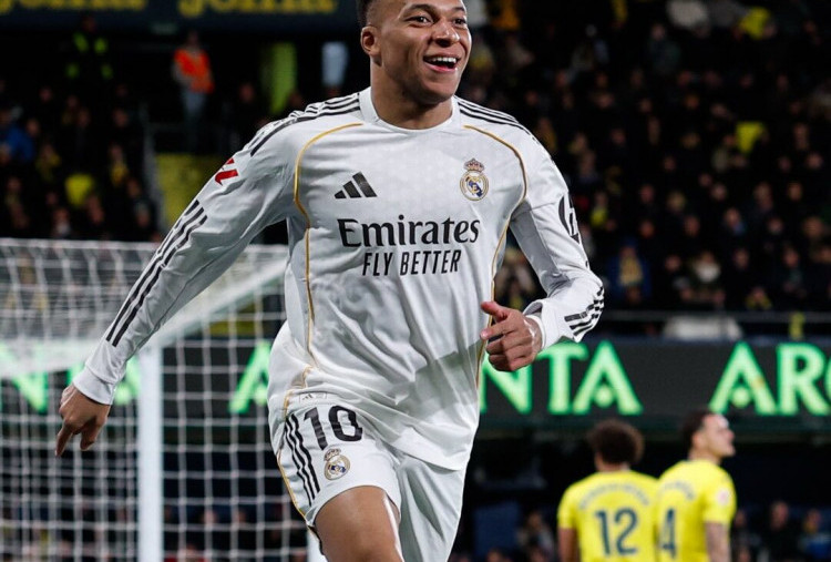 Villarreal vs Real Madrid 0-2: Brace Kylian Mbappe Antar Los Blancos Rebut Puncak Klasemen