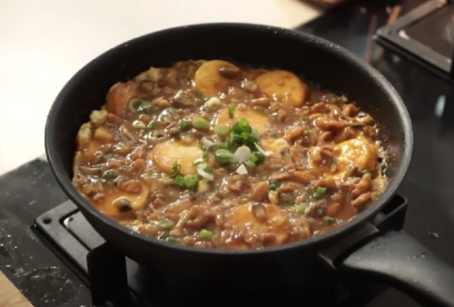 Resep Tahu Hot Plate Ayam Jamur Ala Chef Devina Hermawan, Praktis Tapi tetap 'Mahal'