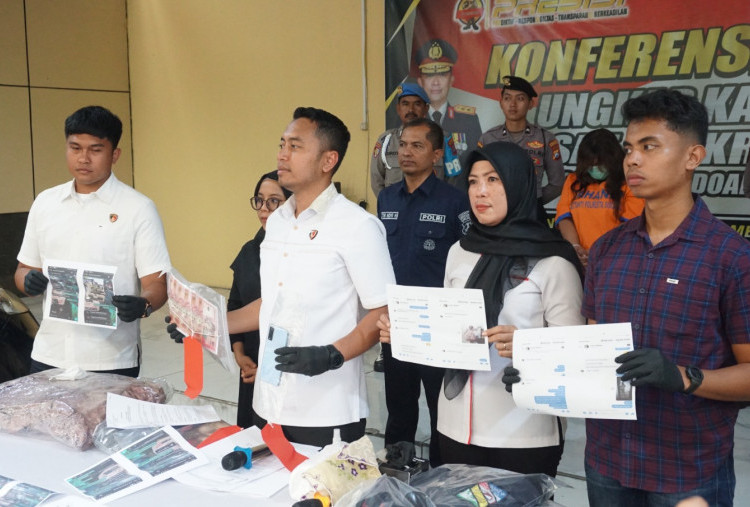 Polresta Sidoarjo Gerebek Transaksi Bisnis Lendir di Hotel Jalan Jenggala 