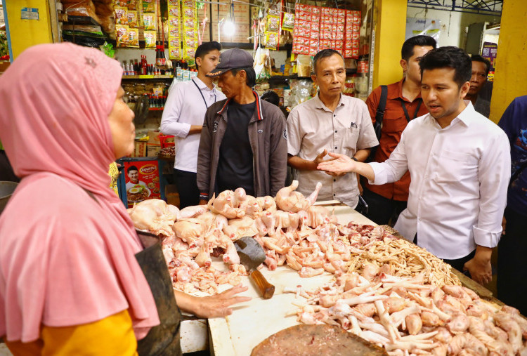 Harga Cabai hingga Daging Ayam Naik Jelang Ramadan, Wagub Emil: Pemprov Segera Gelar Pasar Murah