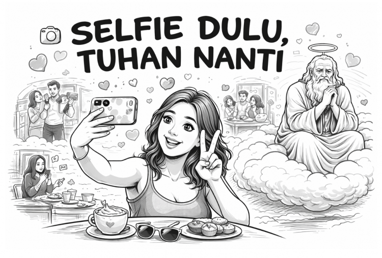 Selfie Dulu, Tuhan Nanti