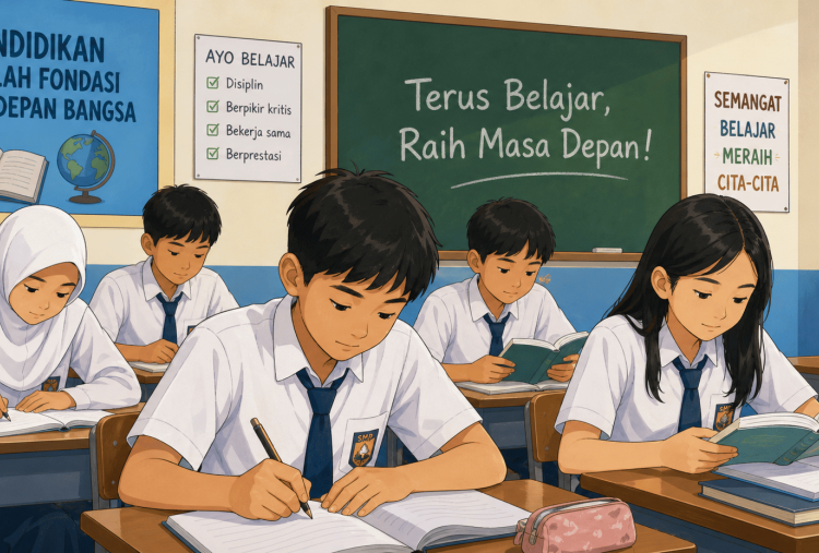 Hardiknas 2026: Setengah Siswa RI Belum Kuasai Literasi dan Numerasi