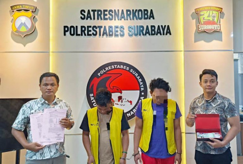 Kakak Adik Karang Gayam Surabaya Kompak Jual Sabu-Sabu