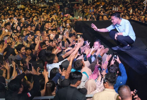 Sapa Warga Sragen Di Konser Indonesia Maju, Gibran Berikan Pesan Pemilu Damai