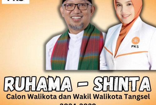 Tarik Dukungan Ariza-Marshel Widianto di Pilkada Tangsel, PKS Kini Dukung Ruhama-Shinta!