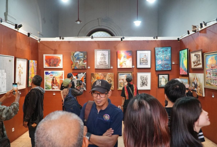 Pameran Seni Rupa Art for Freedom, Seniman Suarakan Pentingnya Ruang Seni di Surabaya