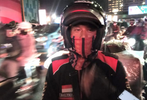 Info Mudik: Pemudik Naik Sepeda Motor Pilih Perjalanan Malam Hari Mulai Padati Jalur Kota Bekasi
