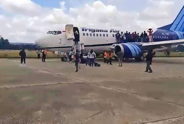 Kemenhub Pastikan Tak Ada Korban Jiwa Dalam Insiden Trigana Air PK YSB di Bandara Sentani