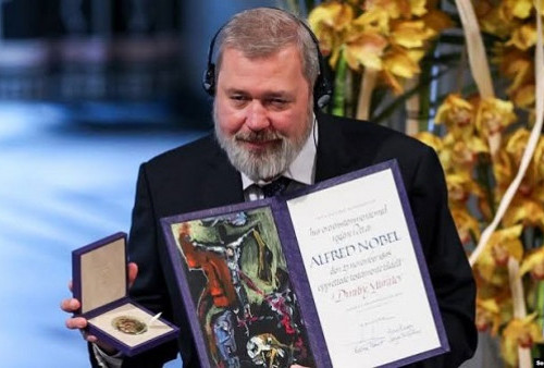 Dmitry Muratov, Jurnalis Rusia Jual Medali Nobel Perdamaian Rp 1,5 Triliun untuk Bantu Anak-Anak Ukraina