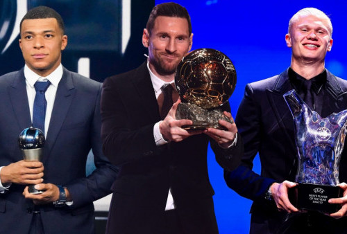 Tiga Kandidat Kuat Pemenang Ballon D’Or 2023: Messi, Haaland, atau Mbappe? Tunggu 30 Oktober Mendatang