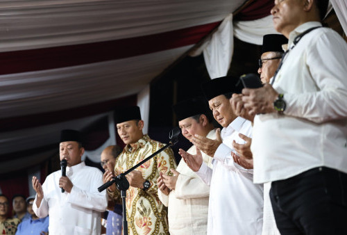 Prabowo Terpilih Jadi Presiden RI, Ucapkan Terima Kasih Pada Jokowi