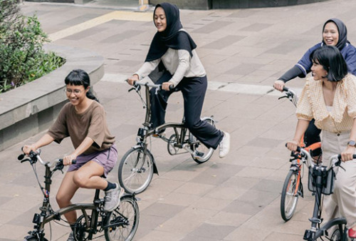 Hari Sepeda Sedunia 2022, Berbagi Kebahagiaan Goes Bersama Brompton