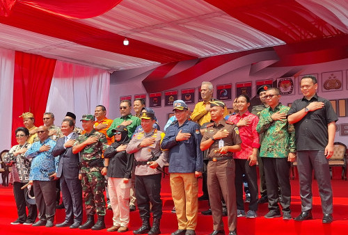 TNI-Polri, KPU, Bawaslu hingga Partai Politik Gelar Deklarasi Damai Pemilu 2024