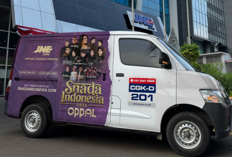 JNE Jadi Official Logistics Partner SNADA Indonesia 2026, Dukung Industri Musik Indonesia