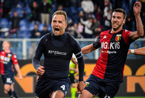 Drama 1 Menit Selamatkan Genoa dari Degradasi Usai Taklukan Juventus 