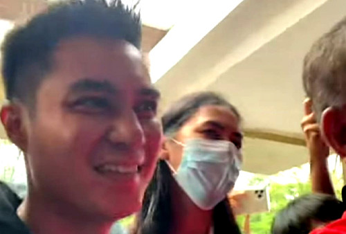 Baim Wong dan Paula Pasrah Datangi Polres Metro Jaksel, ‘Kita Jalanin Aja Ya’