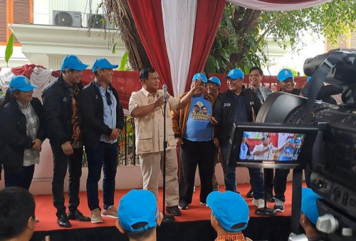 Diminta Joget, Prabowo: Nanti Dimarahi, Saya Sudah Dikasih Nilai Rendah Loh