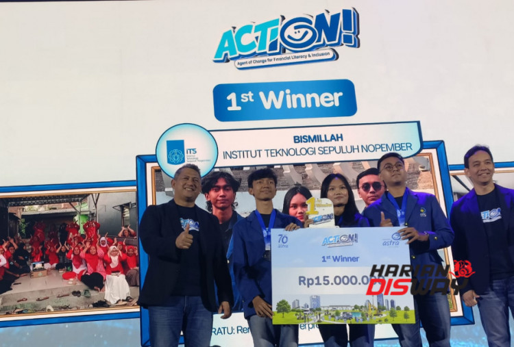 ITS Juara 1 ACTION! 2026 Lewat Program RATU