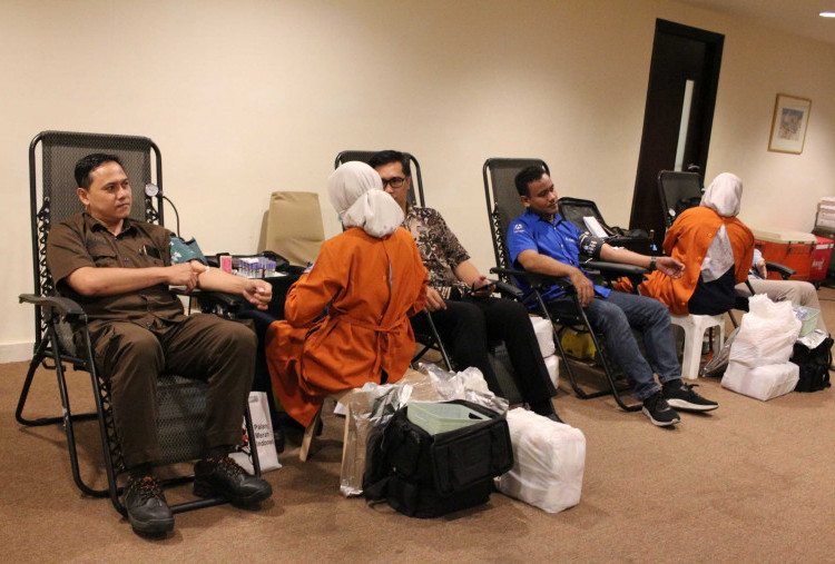 Aksi Donor Darah BiSCR MERDEKA, Bersama Kita Bisa! Sambut HUT ke-81 RI