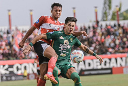 Half Time Madura United vs Persebaya: Tertinggal Satu Gol, Kehilangan Andhika Ramadhani