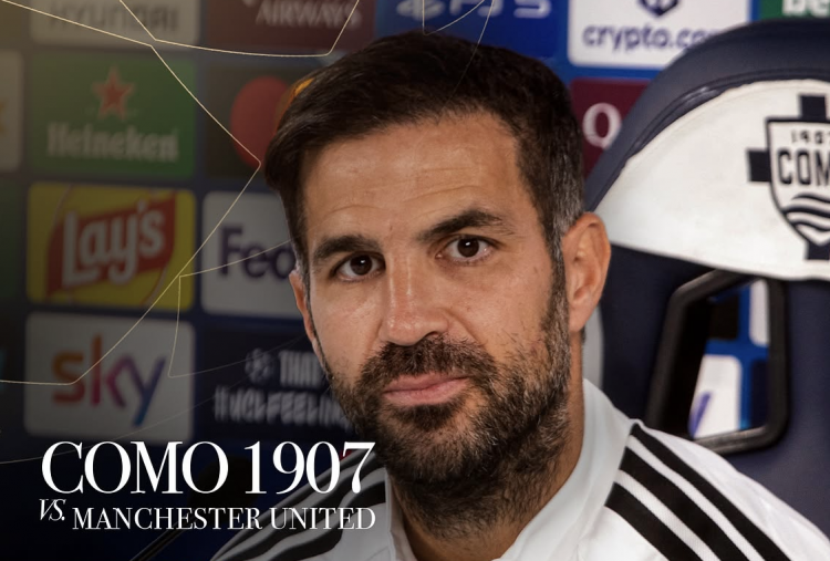 Cesc Fabregas Bangga Como Sikat MU 4-1 di UCL: Ini Tetap Manchester United!
