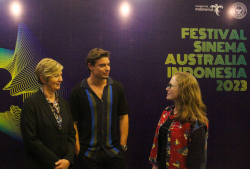 Aktor Ganteng Carlos Junior Ramaikan Festival Sinema Australia-Indonesia di Surabaya