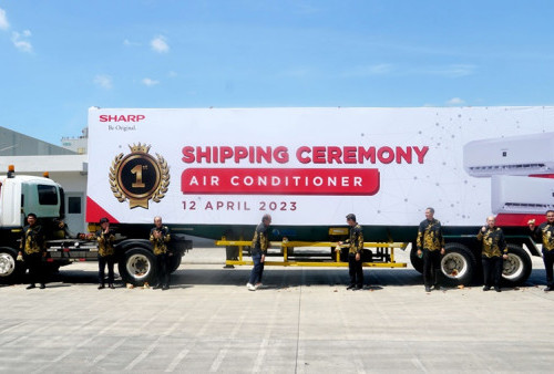 Sharp Indonesia Lakukan Distribusi Perdana Produk Dalam Negeri Untuk Pasar Nasional