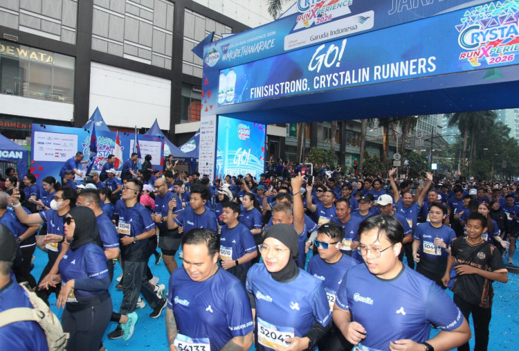Dari 2,5K hingga Half Marathon, 9.500 Pelari Ramaikan Crystalin RunXperience 2026