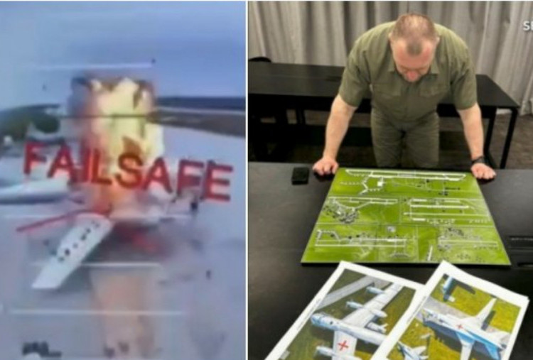 Puluhan Mesin Perang Rusia Diserang Drone, Putin Justru Terima Tim Negosiasi Ukraina di Turki