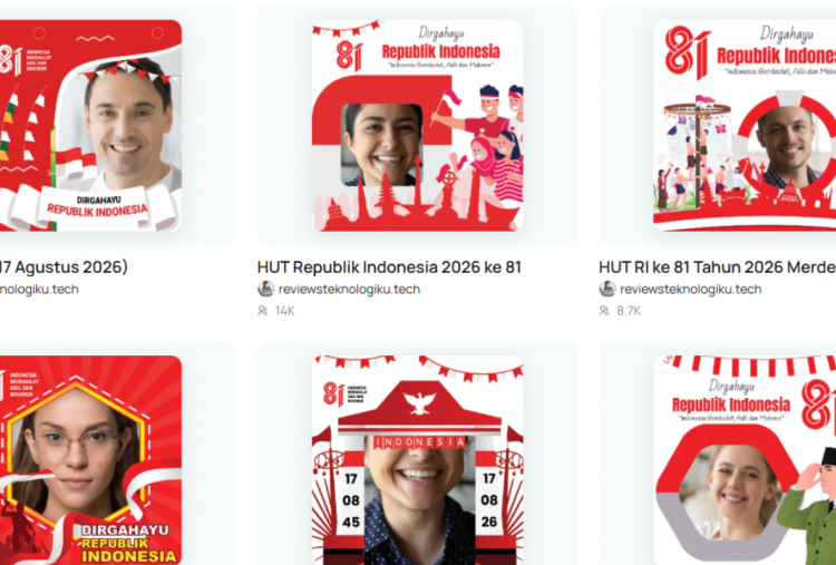 55 Twibbon HUT ke-81 RI 2026 Gratis dan Terbaru Lengkap Ucapan, Bagikan Semarak Kemerdekaan di Medsos