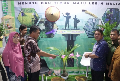 BPS OKU Timur Launching Agriculture Room ST2023 