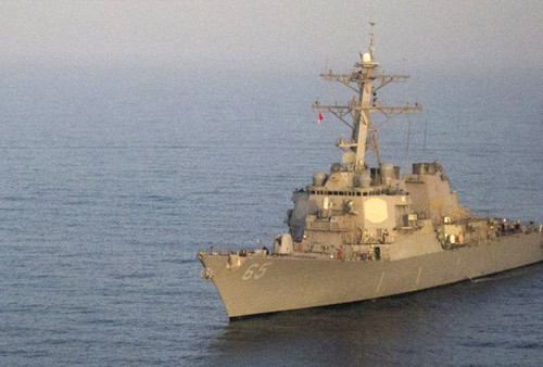 Makin Mamanas! Tiongkok Usir Kapal Perang Amerika USS Benfold di Kepulauan Paracel