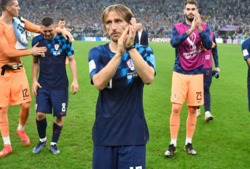 Berkelas! Luka Modric Dapat Standing Ovation dari Fans Argentina Usai Kroasia Kalah di Semifinal