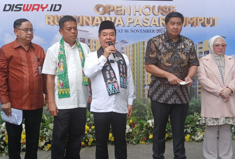 418 Unit Rusunawa Pasar Rumput Digratiskan untuk Warga