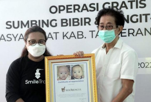 Sidomuncul Kembalikan Senyum 40 Penderita Bibir Sumbing