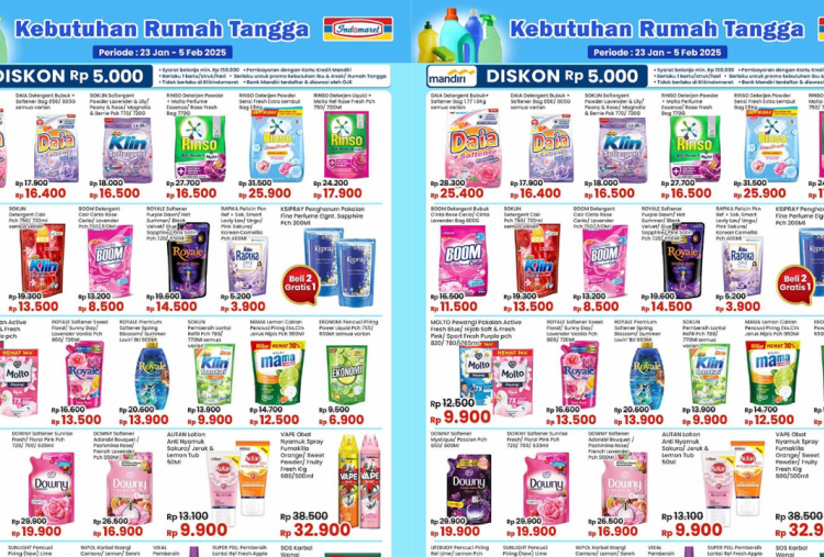 Promo Indomaret Spesial Imlek 26 Januari 2025, Sabun Cuci Piring Ekonomi Cuma Rp6.000