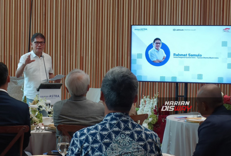 Ketua Yayasan Astra – Yayasan Dharma Bhakti Astra, Rahmat Samulo, menegaskan bahwa budaya perusahaan merupakan pondasi penting untuk menciptakan SDM yang kompeten, meningkatkan produktivitas, serta membangun identitas dan keberlanjutan perusahaan. Ia berharap kegiatan ini bisa menjadi inspirasi konkret bagi para anggota advance club dalam mengelola bisnisnya secara berkelanjutan.