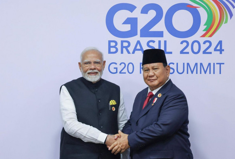 Prabowo Bertemu PM Modi, Ajak Para Ahli India untuk Mengajar Pendidikan Kesehatan di Indonesia