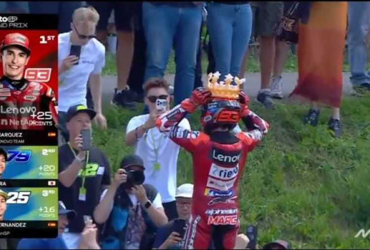 Klasemen MotoGP 2026 Setelah Marc Marquez Juara di Jerman, Favorit Juara Lagi! 