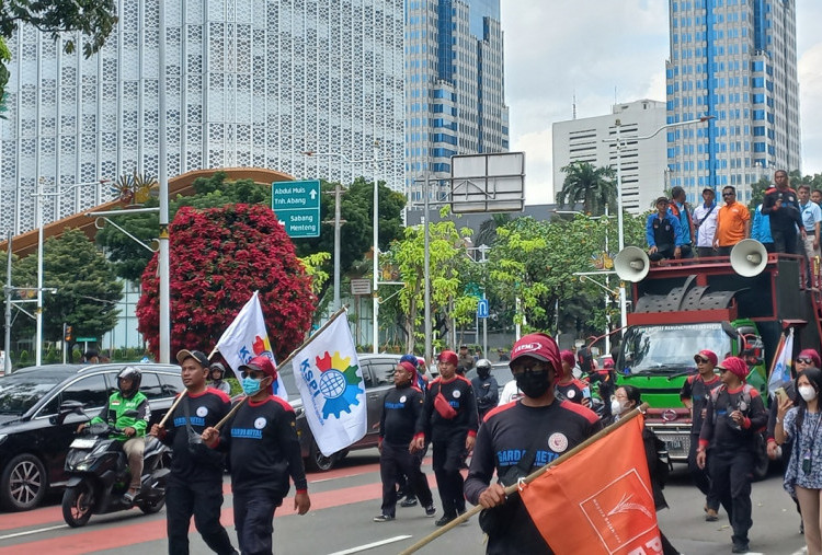 Buruh Gagal Gelar Aksi di Depan Istana Negara Terkait UMP 2026, Ini Alasannya!