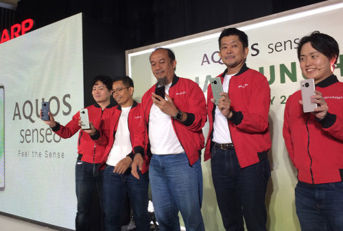 Aquos Sense 8 Diluncurkan Sharp, Hanphone Anti Jatuh dan Tahan Air Hingga 1.5 Meter