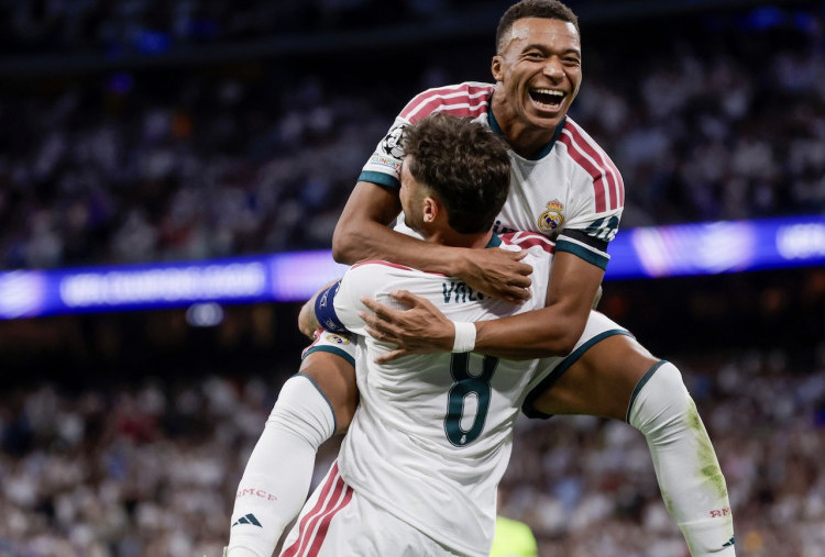 Rating Pemain Real Madrid yang Pukul Inter Milan 2-1, Mbappe dan Valverde Top!